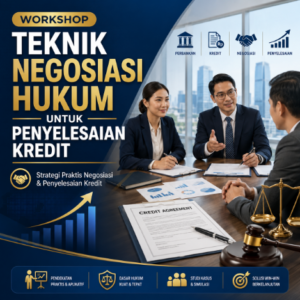 Workshop Teknik Negosiasi Hukum untuk Penyelesaian Kredit Perbankan